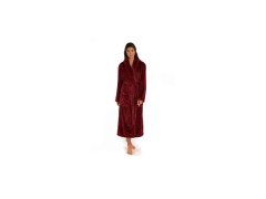 AKCE - Dámský župan se šálovým límcem Lilly 2119 3651 vínový - Vestis