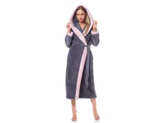 L&L 9145 Hft dlouhý dámský župan 4XL