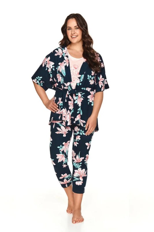 Dámský župan 2715 MARIJA 2XL-3XL - Noční prádlo Dámské župany