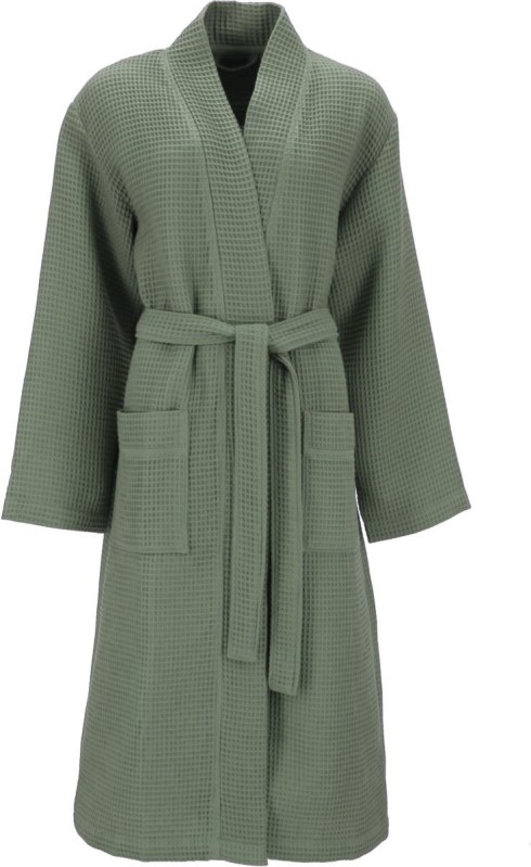 Vossen Siam Vaflový župan "Siam" 49.2670 detox green