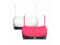 Dámská sportovní podprsenka 2Pack QF7215E-BNQ - Calvin Klein