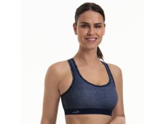 PanAlp Delta Top sportovní podprsenka výztuž DeltaPad 5562 jeans - Active