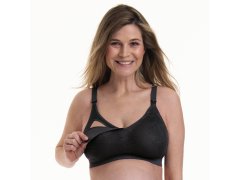 Essential Lace braletka na kojení s pěnovou výztuží 5057 antracit - Anita Maternity