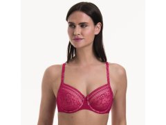 Fleur podprsenka s kosticí 5653 cherry red - RosaFaia