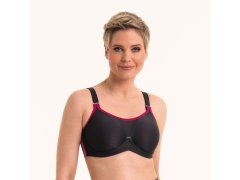 performance wireX sport. podprsenka s kost. nastavitelná ramínka 5599 anthrazit/pink - Active