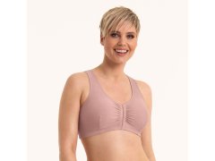 Hazel chirurgická podprsenka zapínání vpředu 5765X rosewood - Anita Care