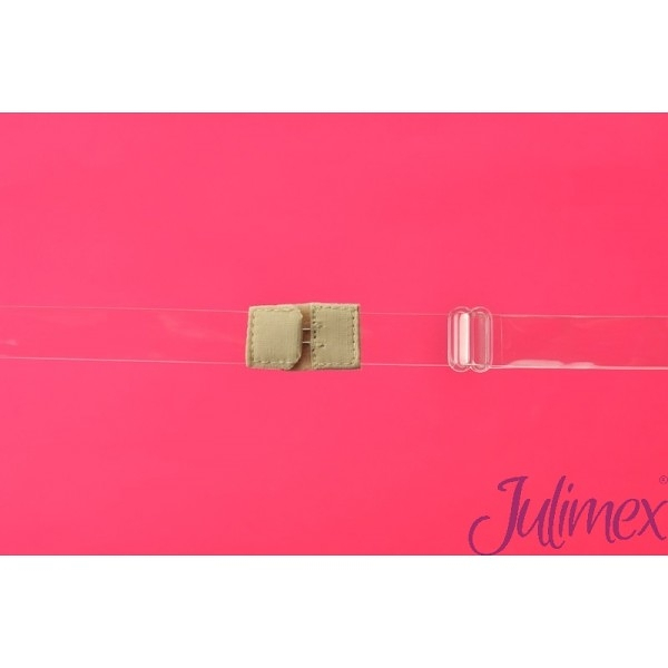 Jednořadový transparentní pásek snižující zapínání Julimex BA 05 - Podprsenky doplňky