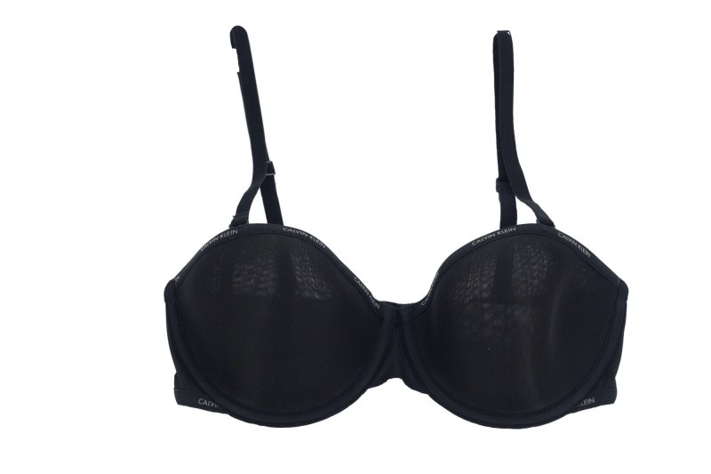 Podprsenka korzetová QF4636E-100 černá - Calvin Klein