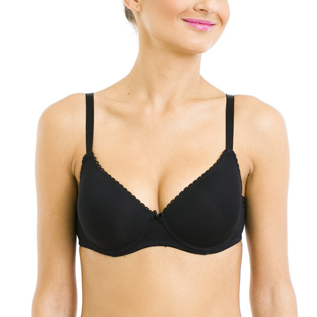 Dámská vyztužená podprsenka PERFECT SOFT BRA černá - Bellinda Dámská vyztužená podprsenka PERFECT SOFT BRA černá - Bellinda - Podprsenky