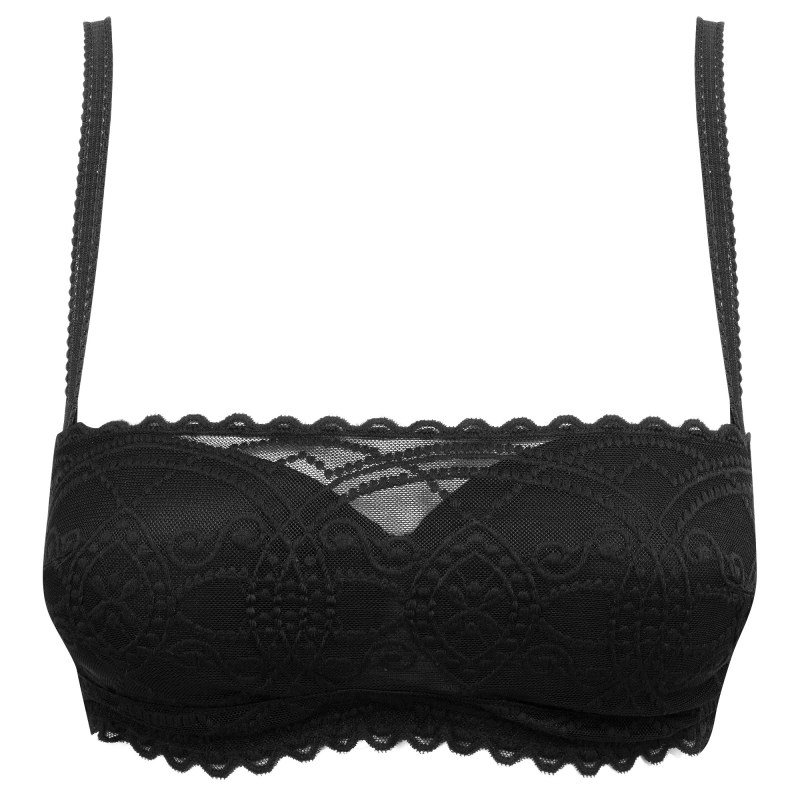 Dámská vyztužená podprsenka Bandeau Bra 50636-4 - Selmark Dámská vyztužená podprsenka Bandeau Bra 50636-4 - Selmark - Podprsenky