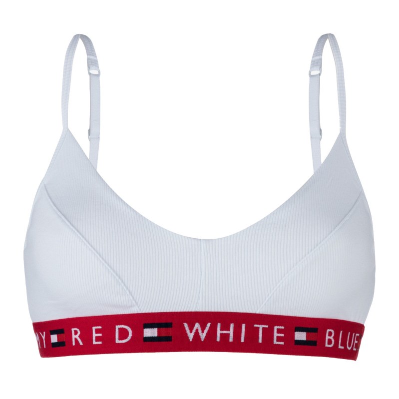 Dámská sportovní podprsenka UW0UW01589-100 - Tommy Hilfiger Dámská sportovní podprsenka UW0UW01589-100 - Tommy Hilfiger - Podprsenky