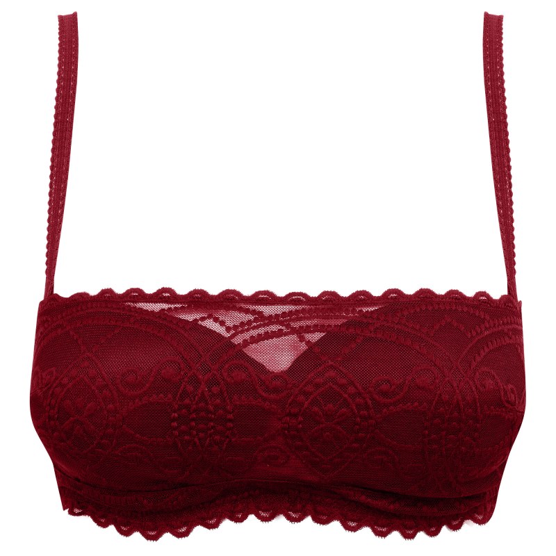 Dámská vyztužená podprsenka Bandeau Bra 50636-7 - Selmark Dámská vyztužená podprsenka Bandeau Bra 50636-7 - Selmark - Podprsenky