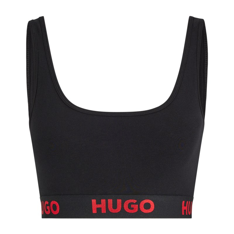 BOSS Dámská sportovní podprsenka Sporty Logo 50469631-001 - HUGO BOSS Dámská sportovní podprsenka Sporty Logo 50469631-001 - HUGO - Podprsenky