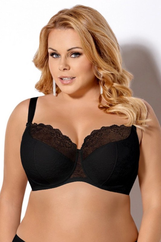 Dámská podprsenka 357 Blanca black - GORSENIA Dámská podprsenka 357 Blanca black - GORSENIA - Podprsenky
