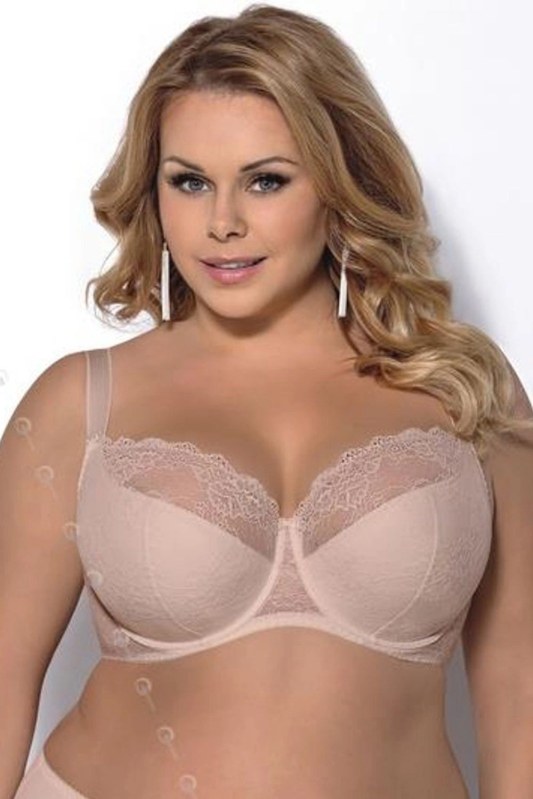 Dámská podprsenka 357 Blanca beige - GORSENIA Dámská podprsenka 357 Blanca beige - GORSENIA - Podprsenky