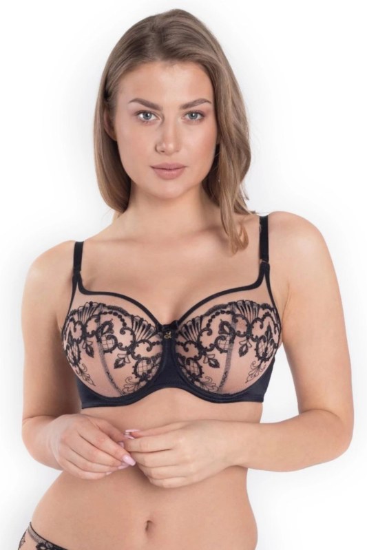 Dámská podprsenka Perla A143 black - Samanta Dámská podprsenka Perla A143 black - Samanta - Podprsenky