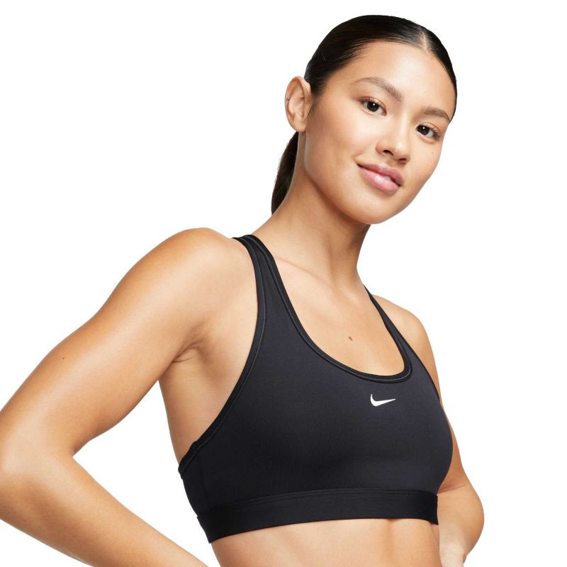 Sportovní podprsenka Nike Swoosh Light Support Bra W DX6817-010 - Podprsenky