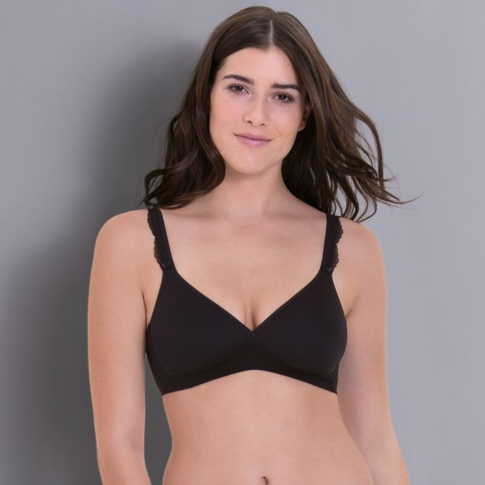 Selma soft podprsenka košíčky se spacer-výztuží 5631 černá - RosaFaia Selma soft podprsenka košíčky se spacer-výztuží 5631 černá - RosaFaia - Podprsenky