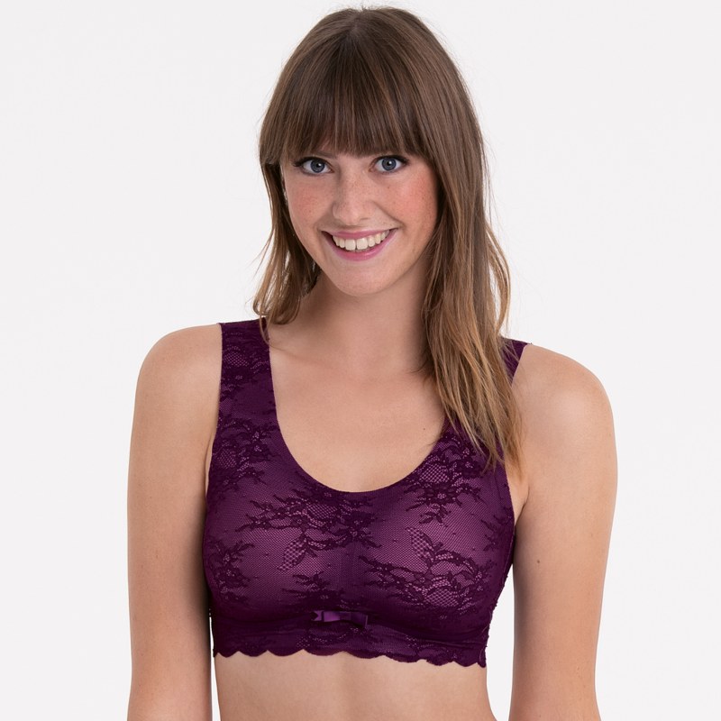 Essential Lace braletka s pěnovou výztuží 5400 purple - Anita Classix Essential Lace braletka s pěnovou výztuží 5400 purple - Anita Classix - Podprsenky