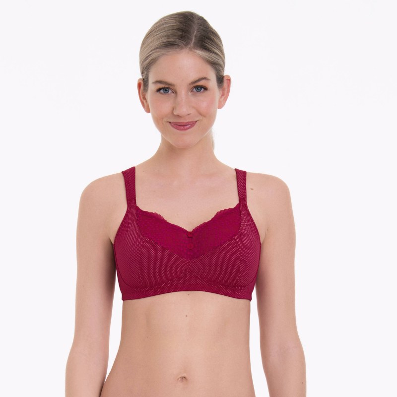 Orely chirurgická podprsenka oboustranná 5782X cherry red - Anita Care - Podprsenky