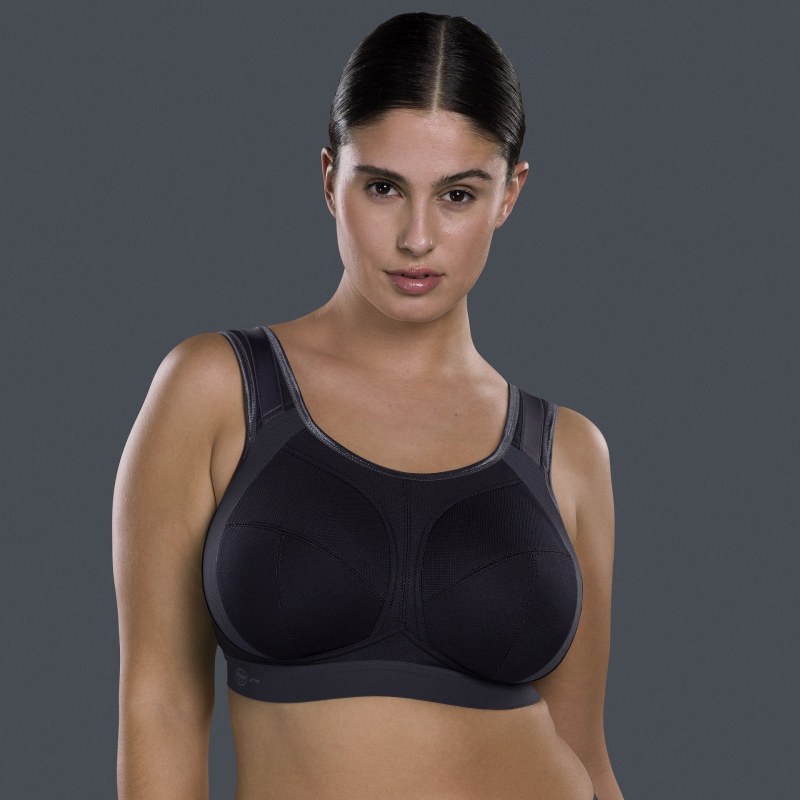 extreme control plus sportovní podprsenka Full Cup 5567 black/anthracite - Active extreme control plus sportovní podprsenka Full Cup 5567 black/anthracite - Active - Podprsenky