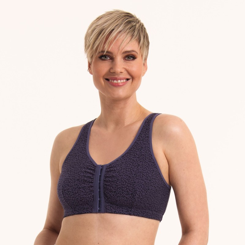 Hazel chirurgická podprsenka zapínání vpředu 5765X steel grey - Anita Care Hazel chirurgická podprsenka zapínání vpředu 5765X steel grey - Anita Care - Podprsenky