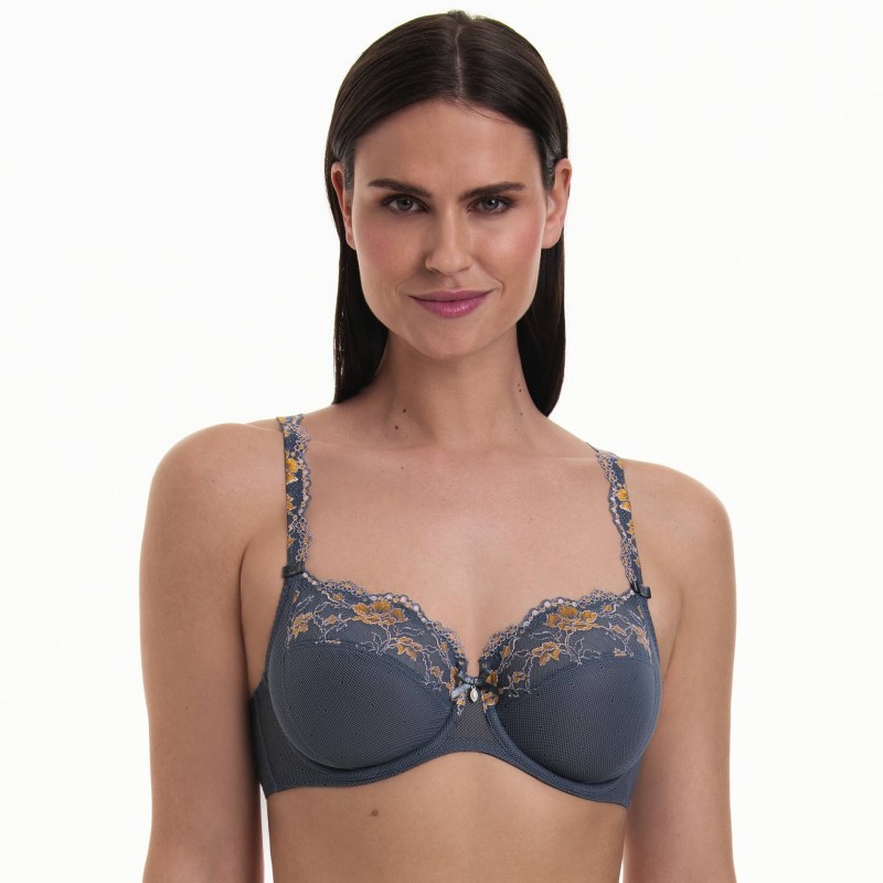 Colette podprsenka s kosticí 5248 sky grey - RosaFaia Colette podprsenka s kosticí 5248 sky grey - RosaFaia - Podprsenky
