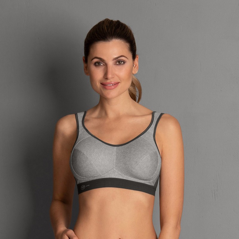 extreme control sportovní podprsenka 5527 heather grey - Active extreme control sportovní podprsenka 5527 heather grey - Active - Podprsenky