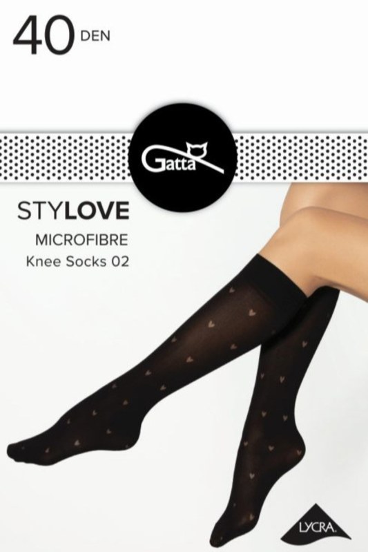 STYLOVE - 02 PODKOLENKY Z MIKROVLÁKNA 40 DEN
