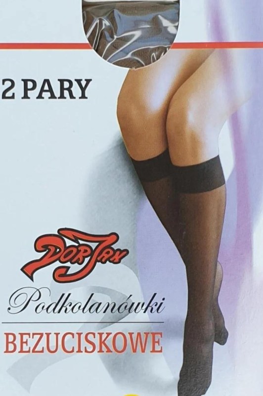 ELASTANOVÉ PODKOLENKY 2 PÁRY - Punčochy a&nbsp;Podvazky podkolenky