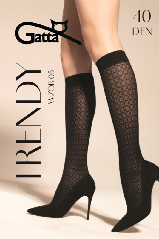 TRENDYLINE KNEE SOCKS 40 - 05 Dámské podkolenky - Punčochy a&nbsp;Podvazky podkolenky