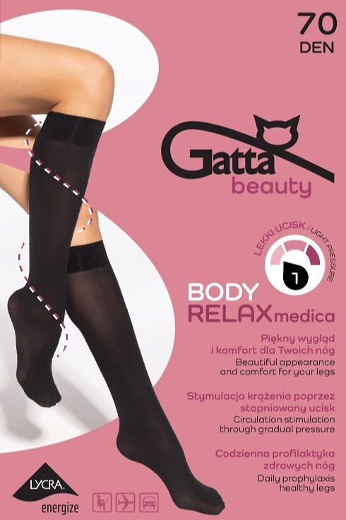 Podkolenky Gatta Body RELAXmedica 70 den Podkolenky Gatta Body RELAXmedica 70 den - Punčochy a Podvazky podkolenky