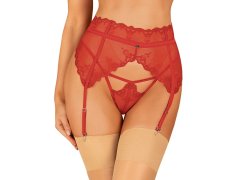 Smyslný podvazkový pás Lonesia garter belt - Obsessive