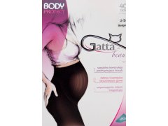 BODY PROTECT - Těhotenské punčochové kalhoty 40 DEN - GATTA