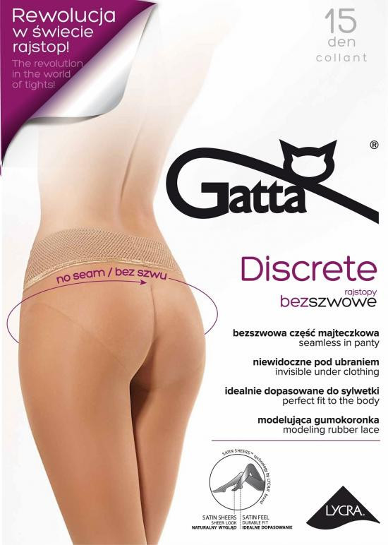 Dámské punčochové kalhoty Discrete 15 DEN - Gatta