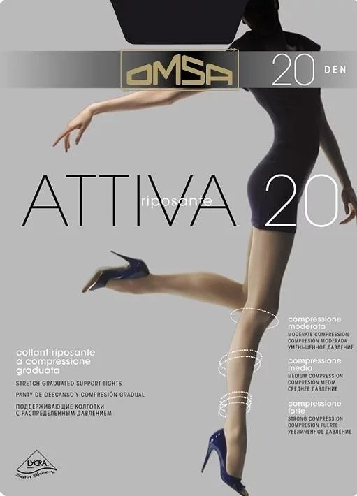 Dámské punčochové kalhoty Attiva 20 den - Omsa - Punčochy a&nbsp;Podvazky punčochové kalhoty