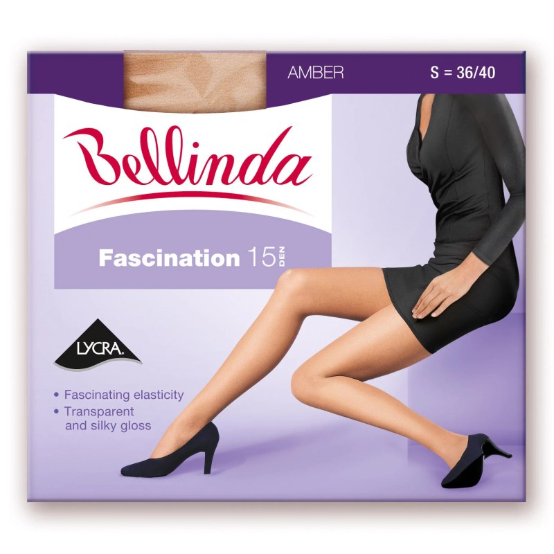 Punčochové kalhoty FASCINATION 15 DEN lesklé - BELLINDA
