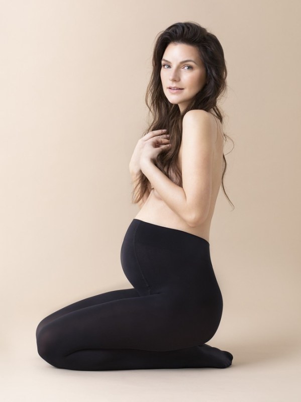 Těhotenské punčochové kalhoty W 5002 Juno Mama 50 den 3-4 - Fiore - Punčochy a Podvazky punčochové kalhoty
