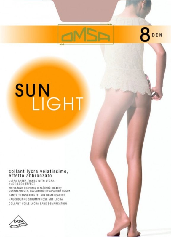 Punčocháče Sun Light 8DEN - Punčochy a&nbsp;Podvazky punčochové kalhoty