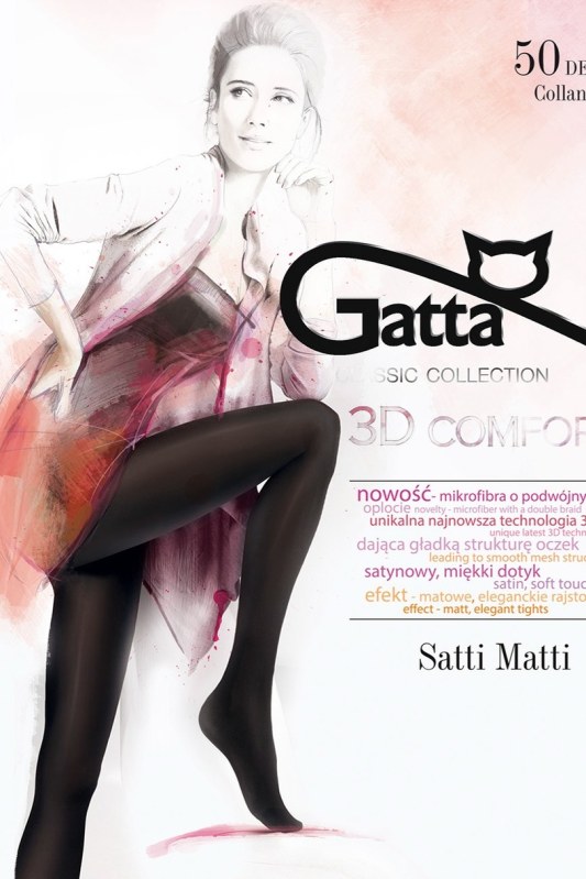 Dámské punčochové kalhoty SATTI MATTI 50 DEN - GATTA - Punčochy a Podvazky punčochové kalhoty