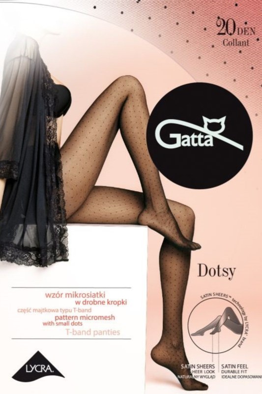 DOTSY - Dámské vzorované punčochové kalhoty - GATTA - Punčochy a Podvazky punčochové kalhoty