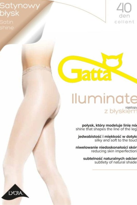 GB ILUMINATE- Třpytivé punčocháče 40 DEN