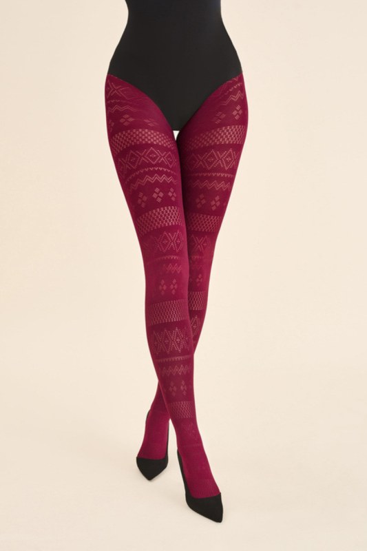Silné punčocháče - vzor FESTIVA TIGHTS / TIGHTS 5