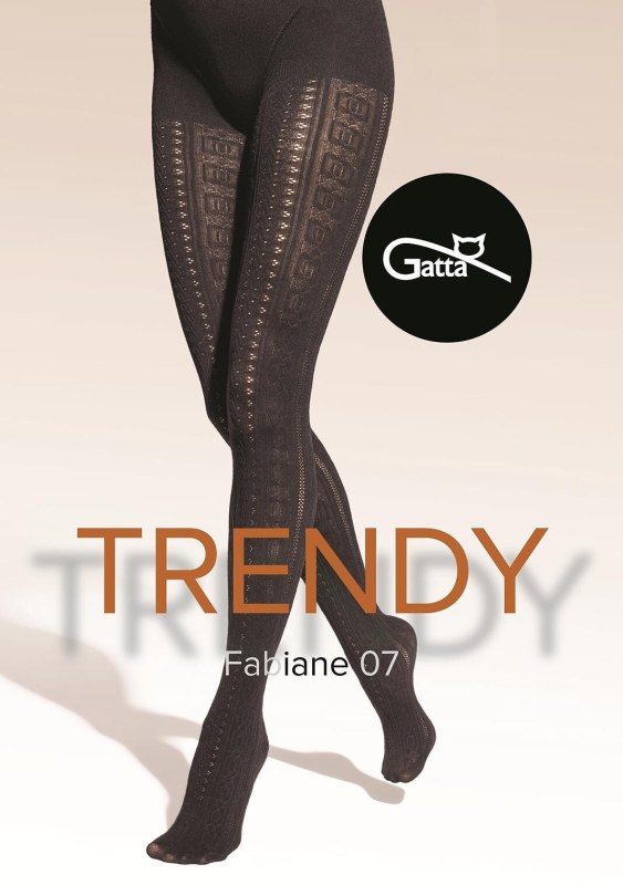 Punčocháče Gatta Trendy Fabiane wz.07 40 den 2-4