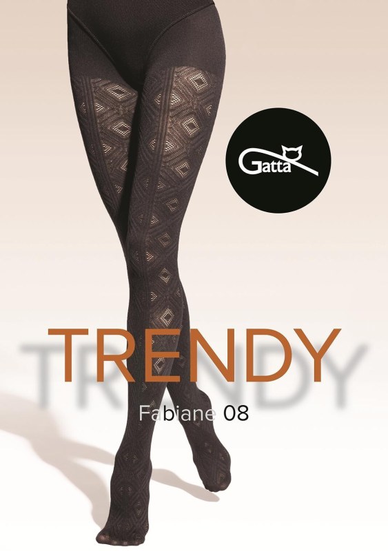 Punčocháče Gatta Trendy Fabiane wz.08 40 den 2-4 - Punčochy a&nbsp;Podvazky punčochové kalhoty