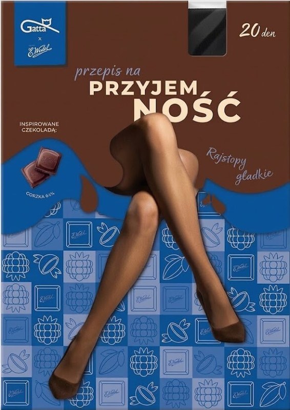 Punčocháče Gatta Wedel z mikrovlákna 20 den 2-4