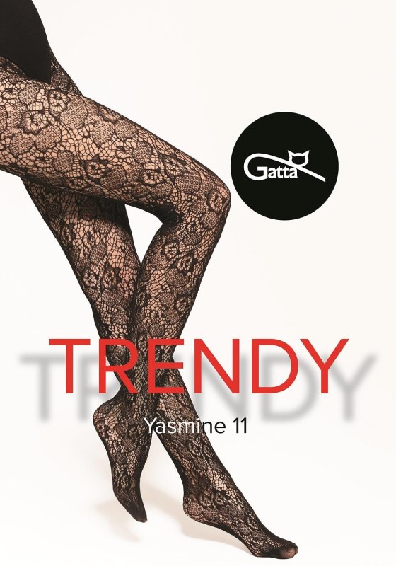 Punčocháče Gatta Trendy Yasmine wz.11 1-4
