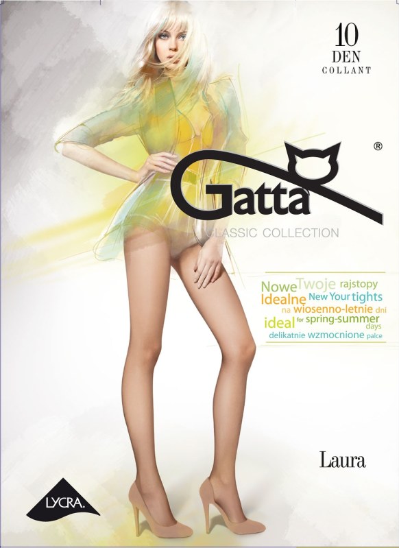 Dámské punčochové kalhoty Gatta Laura 10 den 5-XL - Punčochy a Podvazky punčochové kalhoty