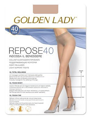 Dámské punčochové kalhoty Golden Lady Repose 6-2XL 40 den - Punčochy a Podvazky punčochové kalhoty