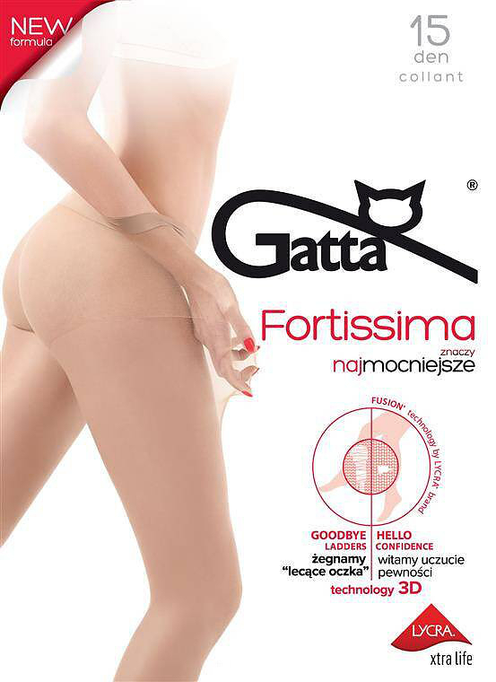 Dámské punčochové kalhoty Gatta Fortissima 15 den 5-XL - Punčochy a Podvazky punčochové kalhoty